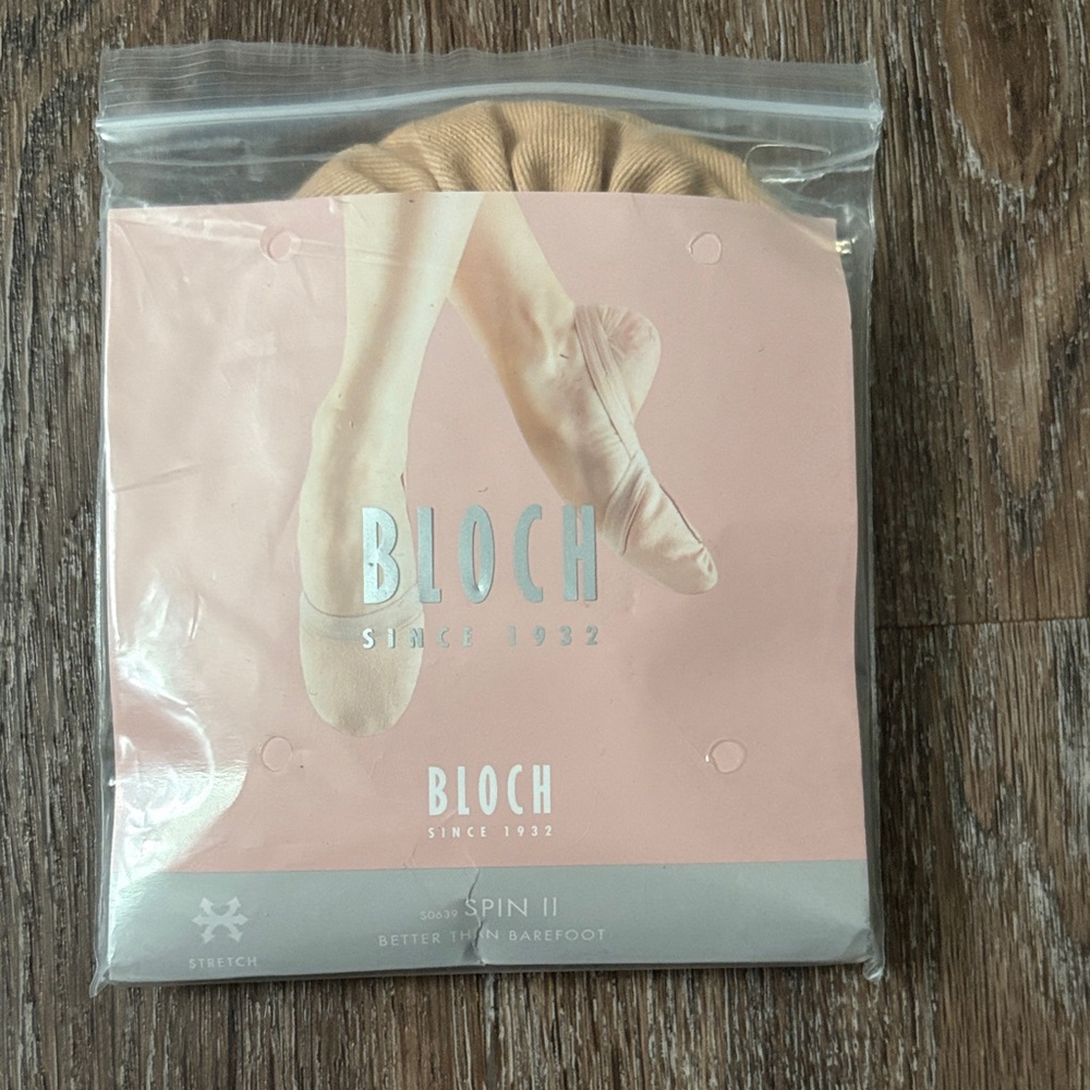 Bloch Tan Half-Sole dance shoes